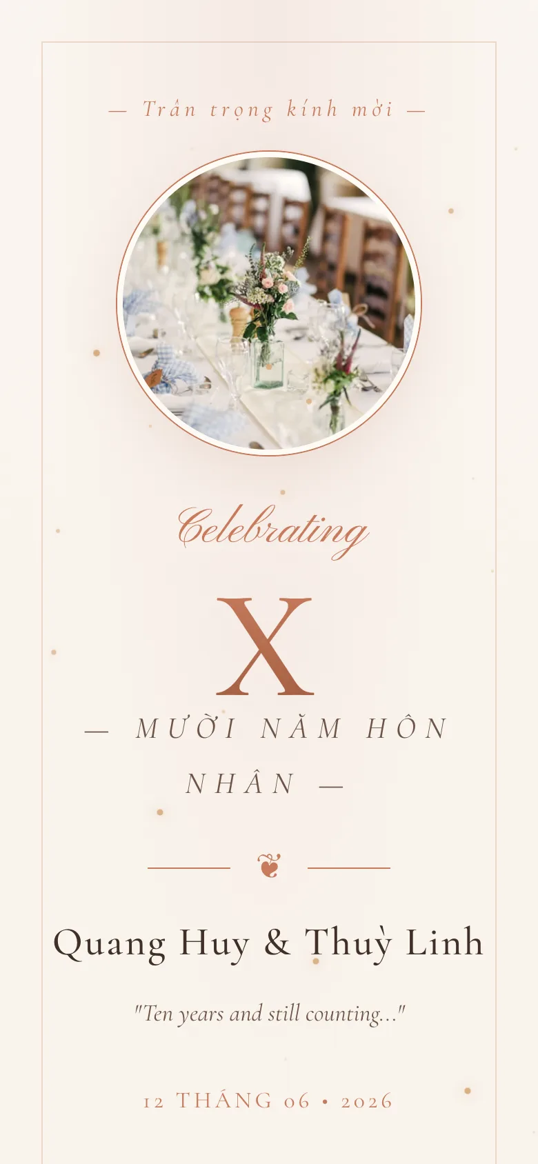 Thiệp sự kiện và kỷ niệm