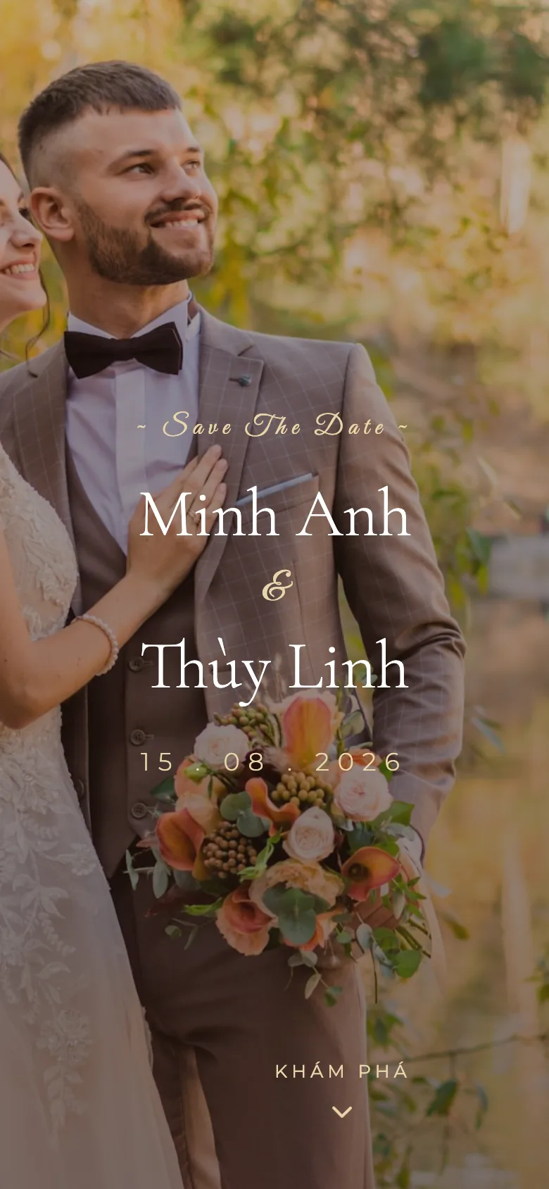 Thiệp Mời Cưới - Minh Anh & Thùy Linh