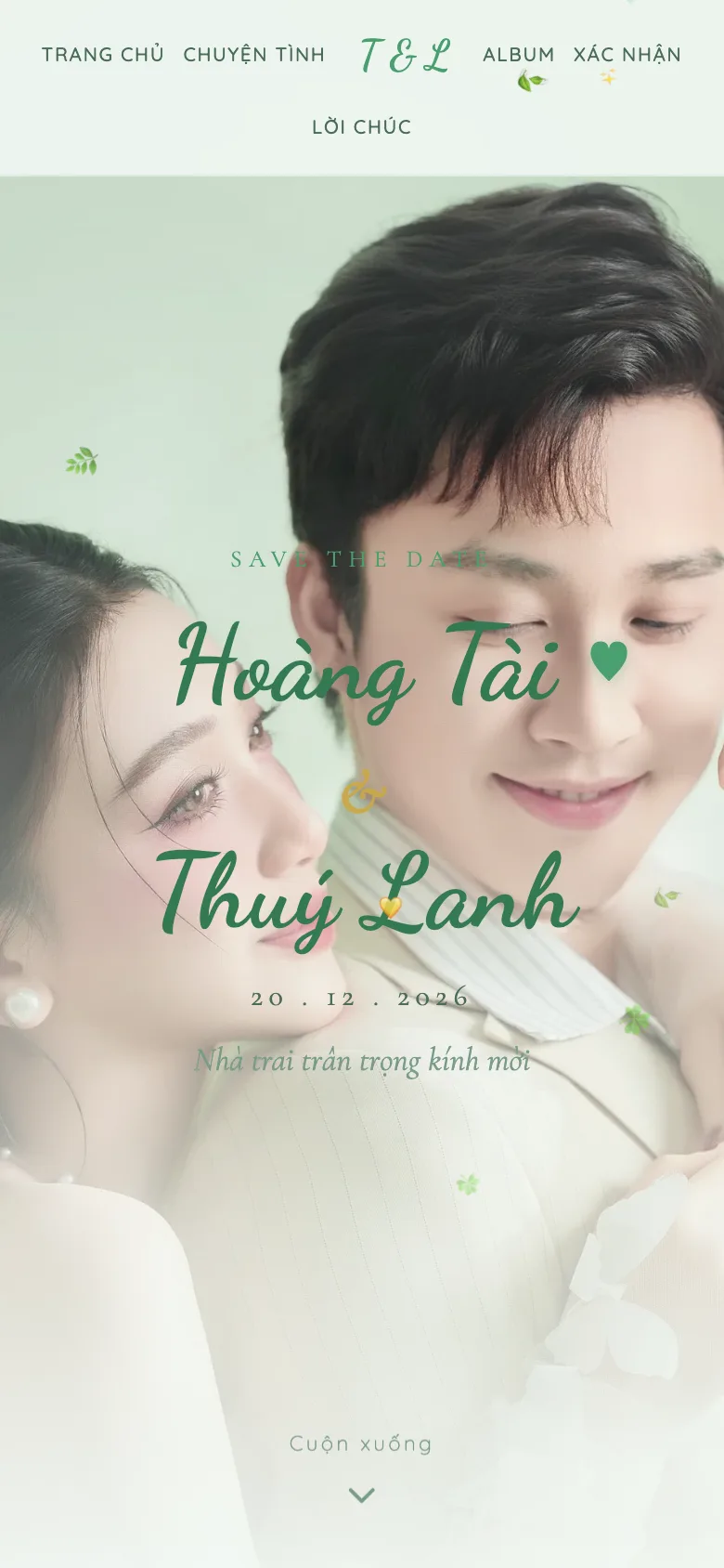 Thiệp Cưới - Viet Green Fresh